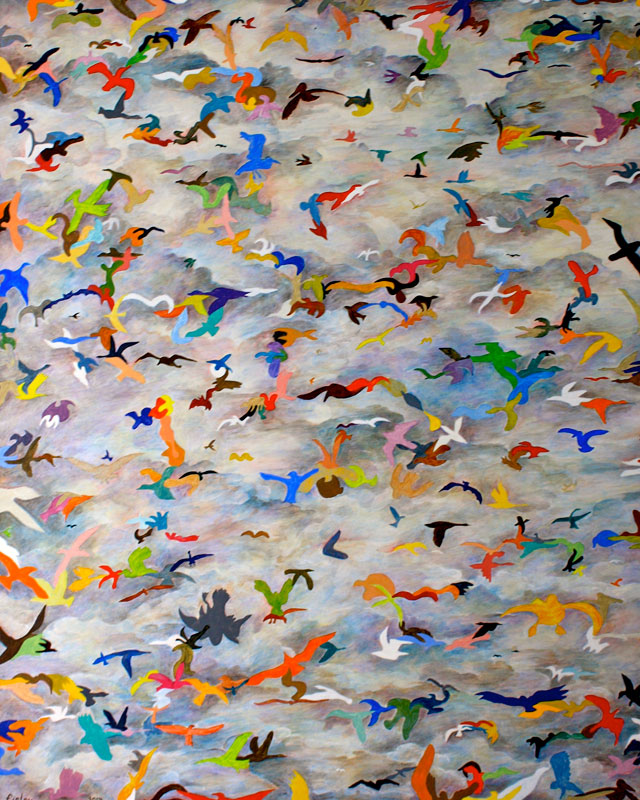Wildlife Refuge, oil on canvas, 48 x 60, 2014